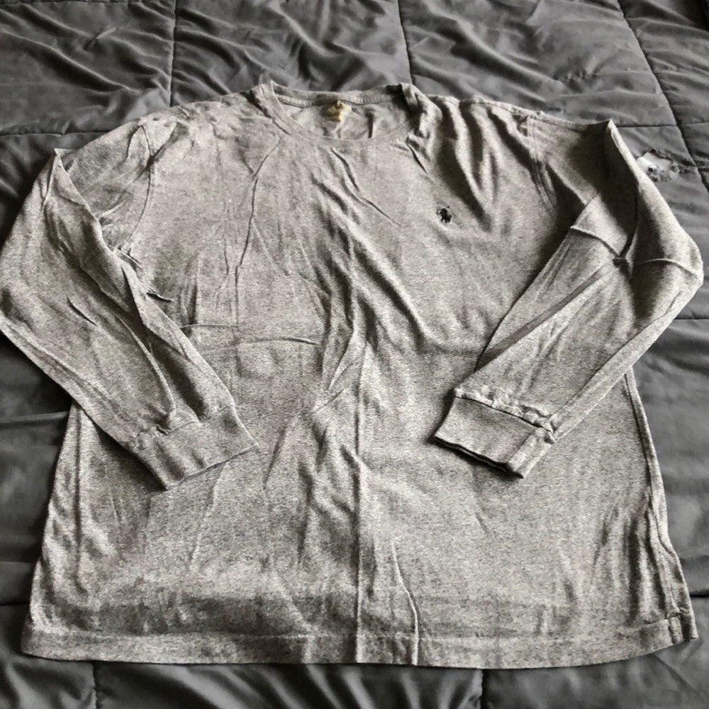 Long sleeve polo shirt